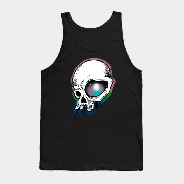 Colorskull Tank Top by Sing-Toe-Wrote 